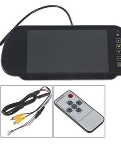 BW 7 Inch 16:9 TFT LCD Widescreen Car Monitor Car Rear View Mirror with Touch Button, HD 800(W)x 480(H) Resolution, Two Ways of Video input 19 41UGdX0LQBL