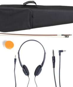 Cecilio Silent Electric Solid Wood Violin with Ebony Fittings, Electric Violin Kit (Full Body - Mahogany) Full Body - Mahogany full-size 13 41UII6bWQ5L