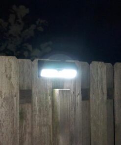 Lemontec Solar Lights, 62 LED Wall Solar Light Outdoor Security Lighting Nightlight with Motion Sensor Detector for Garden Back Door Step Stair Fence Deck Yard Driveway, 2 Pack 60 41UUAVwmcBL