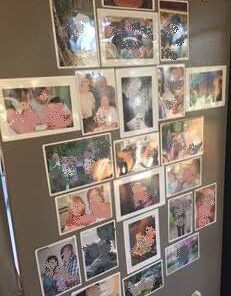 Clear Magnetic Photo Frame Pockets, Freez-A-Frame for Refrigerator, 4 frames (4"x 6") & 2 frames (5"x 7") 6 41UW5nw8YkL 1