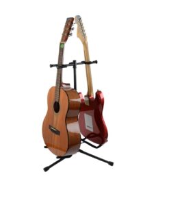 Gator Frameworks Adjustable Double Stand Holds Two Electric or Acoustic Guitars (GFW-GTR-2000) Double Guitar 21 41Ub7IAxxyL