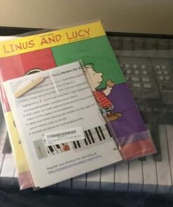 QMG Piano Stickers for 49/61/ 76/88 Key Keyboards – Transparent and Removable; Made in USA Sticker 43 41UbunbBMXL