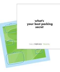 Alternative view of TableTopics - to GO Travel - 40 Fun Question Cards for Road Trips, Vacations, and Family Nights - Conversation Starter Game for All Ages, Start New Fun Conversations with Fun Questions
