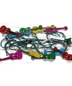 Alternative view of Kurt Adler UL1855 Multi-Colored Guitar Light Set, 10 Light