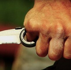 Gerber Gear Remix Folding Knife - 3" Partially Serrated Edge Pocket Knife - EDC Gear and Equipment - Black Serrated Edge-Black 29 41UyP1faLAL