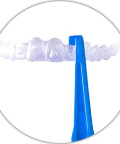 Outie Tool | Clear Aligner Invisible Braces Removal Tool | Retainer Remover | Patented Design | Pack of 7 (1 Count), Sky Blue/Neon 7 Count (Pack of 1) Sky Blue / Neon 15 41V6ALoeirL