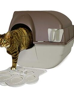 Alternative view of Omega Paw Paw-Cleaning Litter Mat, Grey