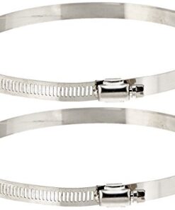 Hydrofarm ACC6 Active Air Stainless Steel, 6" (Pack of 2) Duct Clamps, 6 inch 5 41VEP7xeRvL