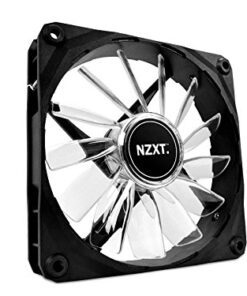 NZXT FZ-120mm LED Airflow Fan Series Cooling Case Fan, Red ( RF-FZ120-R1) Red LED 9 41VQfAL5g3L