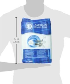 American Kennel Club Scented Puppy Training Pads with Ultra Absorbent Quick Dry Gel – 22 x 22 Puppy Pads - Fresh Scented - Pack of 50 22" x 22" - Pack of 50 22 41VahpTxmCL
