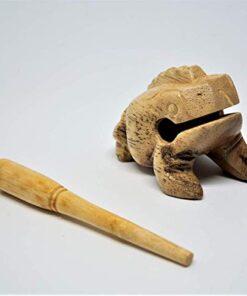 Nino Percussion NINO517 Extra Small Wood Frog Guiro, Natural Finish 9 41VgYgPWmLL