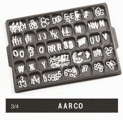 Alternative view of Open Face Indoor 18"W x 24"H Satin Anodized Finish Aluminum Directory Changeable Letter Board