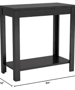 Alternative view of Crown Mark Pierce Side Table, Black