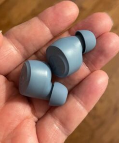 JLab Go Air Pop True Wireless Bluetooth Earbuds + Charging Case, Teal, Dual Connect, IPX4 Sweat Resistance, Bluetooth 5.1 Connection, 3 EQ Sound Settings Signature, Balanced, Bass Boost 34 41W6duanRSL