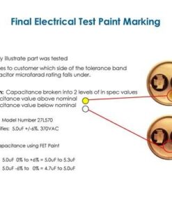 Genteq C3355R Capacitor Dual Run Round 35/5 UF MFD 370V VAC 97F9834 (Replace Old GE# Z97F9834) 35 and 5 MFD at 370V 24 41W8SHuGEFL