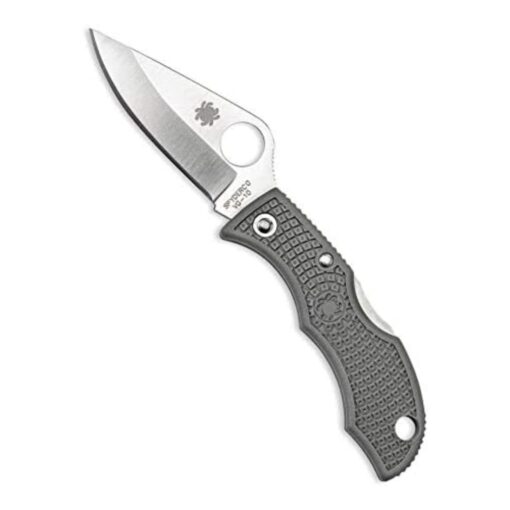 Spyderco Ladybug 3 Plain Edge Folding Knife Foliage Green