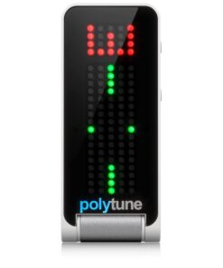 TC Electronic POLYTUNE CLIP Clip-On Tuner with Polyphonic, Strobe and Chromatic Modes and 108 LED Matrix Display for Ultimate Tuning Performance 32 41WH0ZUL2KL