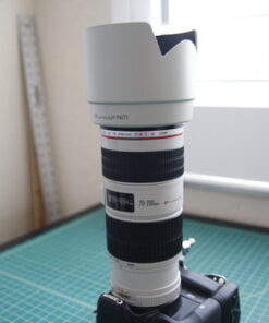 JJC Professional LH74T White Tulip Flower Lens Hood Compatible with Canon 70-200mm F 4 Lens Replaces Canon ET-74 ET74 39 41WaMew913L