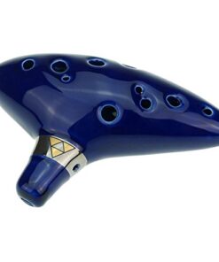 Alternative view of "Cheffort" 12 Hole Ocarina From Legend of Zelda,alto C Ocarina with Protective Bag,Buy zelda ocarina,12 hole zelda ocarina,ocarina of time,Ocarina Play by Link in Zelda