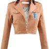 IDS Home Halloween Fashion Cloak Cape Hooded Jacket Scouting Legion Freedom Cosplay Costume Clothes Medium Khaki 47 41WxCc13hoL