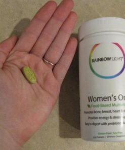 Rainbow Light Womens One High-Potency Daily Multivitamin, Womens Multivitamin Provides High-Potency Immune Support, With Vitamin C, Biotin and Ashwagandha, Vegetarian, 150 Count Women's One 150 Count (Pack of 1) 57 41X0QXxkcEL