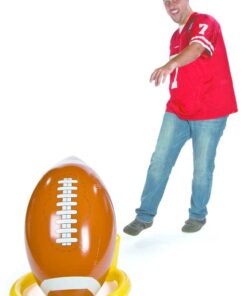 Fun Express 45 inch Inflatable Football And Tee Set, Inflate For Game Day Party Decorations, Sports Theme Photo Props 11 41X3EH69X9L