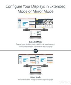 StarTech.com 2-Port Multi Monitor Adapter - Mini DisplayPort to 2x DisplayPort MST Hub - Dual 4K 30Hz - Video Splitter for Extended Desktop Mode on Windows PCs Only - mDP 1.2 to 2x DP (MSTMDP122DP) mDP to 2x DP 13 41XAoL8zP2S