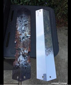 Hongso SPE051 (3-pack) Stainless Steel Heat Plates, Heat Shield, Heat Tent, Burner Cover Replacement for Chargriller 3001, 3008, 3030, 4000, 4208, 5050, 5072, 5252, 5650 Gas Grill (18 15/16" x 3 7/8") 20 41XBBRRXiL