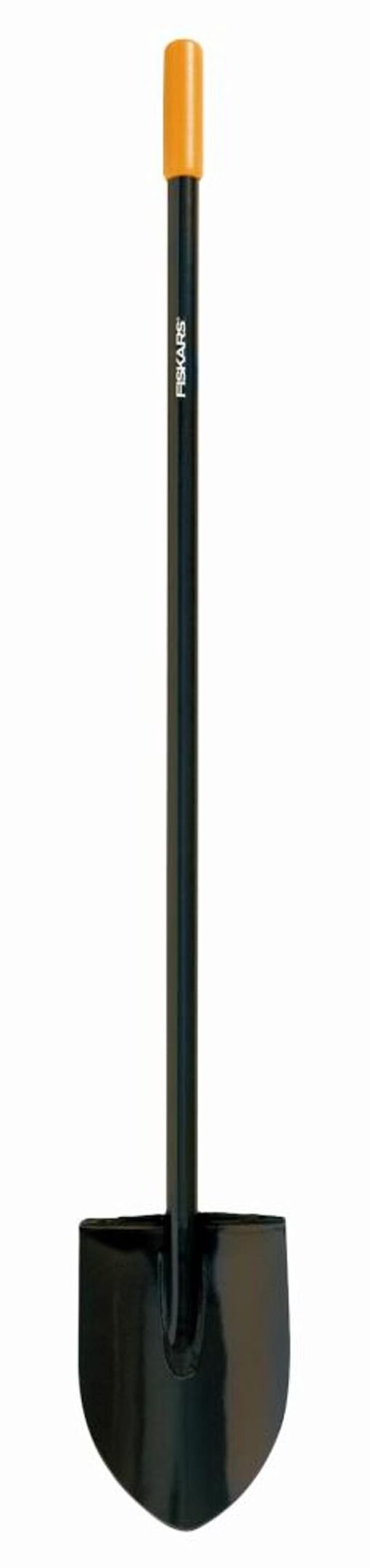 Fiskars Digging Shovel - Heavy Duty Gardening Tool with Straight Handle - Lawn and Yard Tools - Black Digging Shovel - Black/Straight Handle