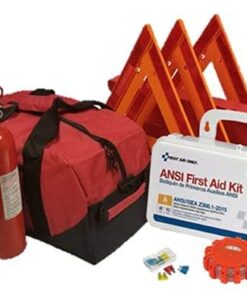 DOT Essential OSHA ANSI Compliant Kit with Kidde 5BC Model FA5G Fire Extinguisher and LED Flare 3 41XJJvUyVrS