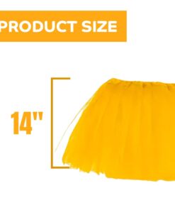 Kangaroo 5 Pcs Fairy Princess Tutu Ballet Layered Tulle Skirts for Girls I Perfect for Christmas Dance Costume Dress Up Birthday Party I Multicolor Skirt Set 18 41XMcmGG92L