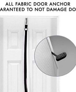 Stunt Stand® Door Flexibility & Stretching Leg Strap - Great for Cheer, Dance, Gymnastics or Any Sport! Free How-to-Use Links Included … Black 21 41XWFuDU8lL