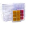 DGQ Wax Melt Molds - 100 Packs Clear Empty Plastic Wax Melt Clamshells for Wickless Wax Melt Candles 3 41XfEepUVsL