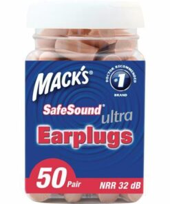 Liberty Glove & Safety-14310 DuraPlug Uncorded Disposable Foam Earplug with 32 dB NRR, Orange (Case of 200 Pairs) 7 41Xq6jz0oPL