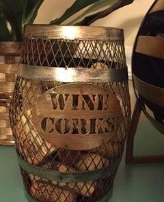 TheopWine Barrel Shaped Wine Cork Holder 60 Cork Holder 5 41XsZksjgtL