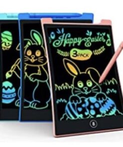 KOKODI Kids Toys 3 Pack LCD Writing Tablet, Colorful Toddler Drawing Pad Doodle Board Erasable, Educational Learning Toys Birthday Gifts for Boys Girls Age 3 4 5 6 7 8, Blue & Pink & Green 8.5 Inch 26 41Xuiy6i0L
