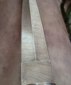 GladiatorsGuild 2607 Custom Handmade Damascus Steel Roman Gladius Sword Dagger Knife Short Sword Red Wood Handle (Replica) 44 41YN6Ige6JL