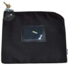 Locking Bank Bag Canvas Keyed Security (Black) 18 41YlUNQBiL
