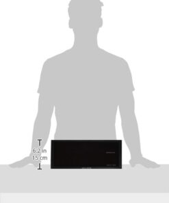 AcuRite Large Digital LED Oversized Wall Clock with Date, Temperature and Fold-Out Stand, 18-Inch, Red 26 41YzyQoRqIL