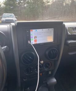 Scosche Double DIN Car Stereo Installation Kit - Install Centric ICCR6BN Compatible with Select Chrysler/Dodge/Jeep 2007-14 - Double DIN Dash Kit Aftermarket Stereo Installation - Black Complete Installation Kit 35 41ZHLiemXXL