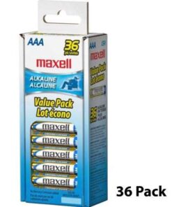 Maxell 723815 AAA Performance Long Lasting Alkaline Batteries - 36 Pack, Computer AAA - 36 Pack 17 41ZThaz4TIL
