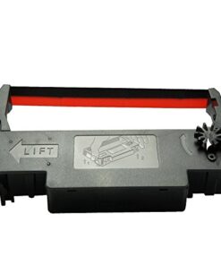 Generic EP30R Compatible Ink Ribbon for Epson ERC 30/34/38, Black/Red, 12 Piece 4 41ZXEPUR ZL