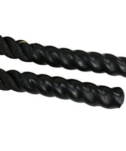 ZENY Exercise Battle Rope 1.5/2 Inch Diameter 30ft/40ft/50ft Length Poly Dacron Workout Exercise Training Rope Core Strength Muscles Building Conditioning Rope Home Gym Equipment 1.5''x30ft 25 41Zc6K yxvL