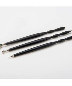 Alternative view of Sculpey Tools Dual End Tools Set, clay tools, use with multiple types of clay - polymer oven-bake clay, air dry and non dry, Great for projects from jewelry, home décor and more! 1 Pack