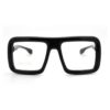 Thick Square Glasses Clear Lens Eyeglasses Frame Super Oversized Fashion Matte Black 18 41ZlVARSvtL