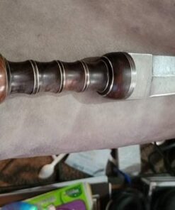 GladiatorsGuild 2607 Custom Handmade Damascus Steel Roman Gladius Sword Dagger Knife Short Sword Red Wood Handle (Replica) 45 41ZlsMHlF8L