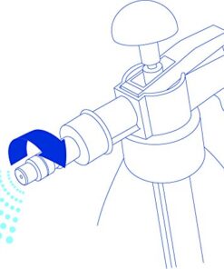 CoreGear Classic USA Misters 1.5 Liter Personal Water Mister Pump Spray Bottle Blue 21 41Zxb6MLIlL