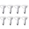 Philips LED Flicker-Free Dimmable BR30 Flood Light Bulb, 650 Lumen, Soft White Light (2700K), 11W=65W, E26 Base, 8-Pack 8 Count (Pack of 1) 65 W 13 41Zzf8J8qkL
