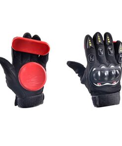 Andux Skateboard Slider Slide Glove HBST-05 Red 13 41a066nXp4L