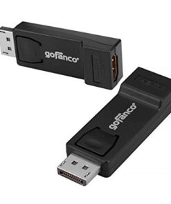 gofanco DisplayPort to HDMI Adapter Converter Dongle 1080P - Male to Female DP to HDMI for DisplayPort Enabled Desktops and Laptops to Connect to HDTV/HDMI Displays - Black (DPHDMID) 13 41a0ne1OhcL